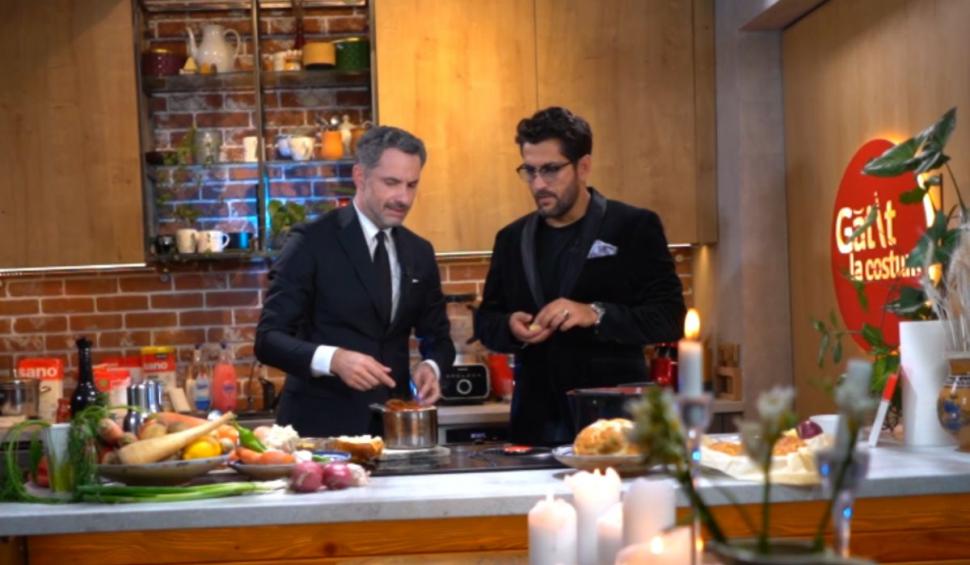 Bucătăria se face în paşi de dans în ediţia 4 "Gătit la costum". Cezar Ouatu, invitatul special din această ediţie 733666