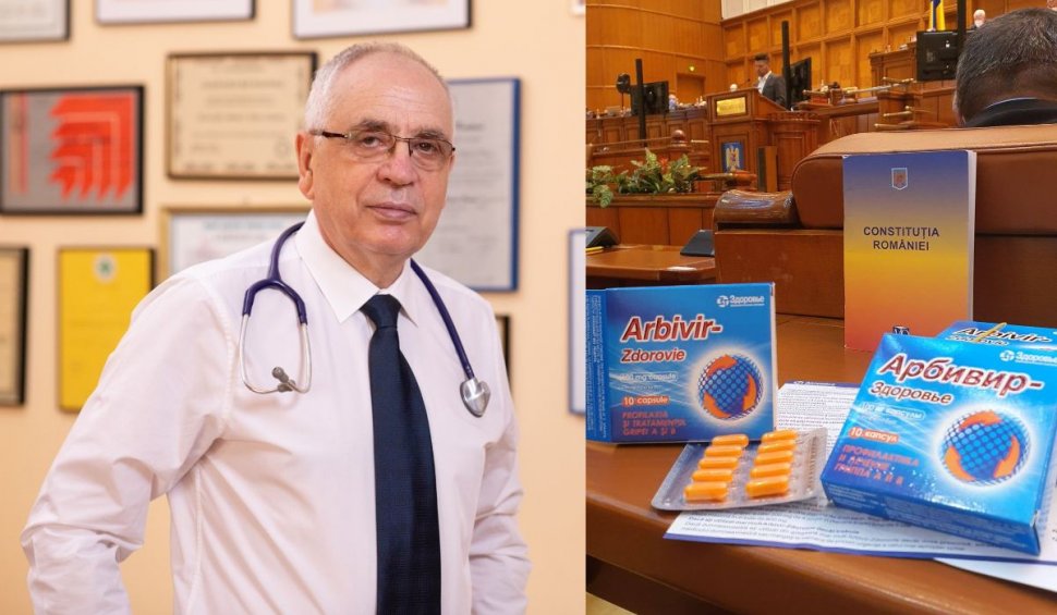 Medicul cardiolog Tatu-Chițoiu: ”Amăgire, numele tău se cheamă Arbidol”