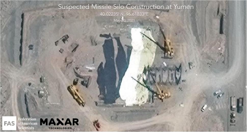 Noi fotografii din satelit dezvăluie planurile nucleare ale Chinei. În vestul țării se construiesc rapid 300 de silozuri pentru rachete balistice 734109