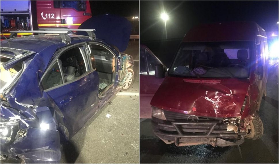 Carambol cu şase maşini, pe cel mai periculos drum din Cluj-Napoca