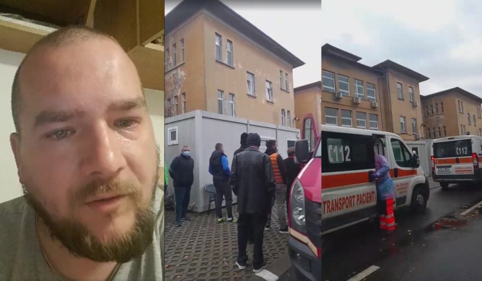 Dosar penal pentru un bărbat din Timișoara care a spus într-o filmare că autoritățile mint despre aglomerația din spitale