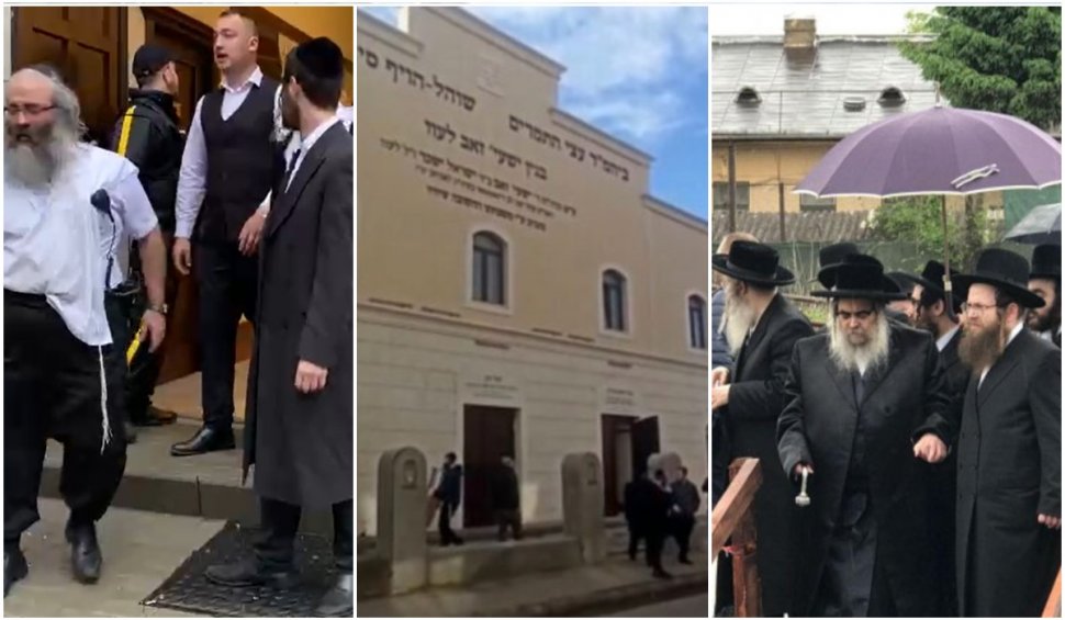 Sute de evrei ultrareligioși din toată lumea, la inaugurarea sinagogii din Sighetu Marmației