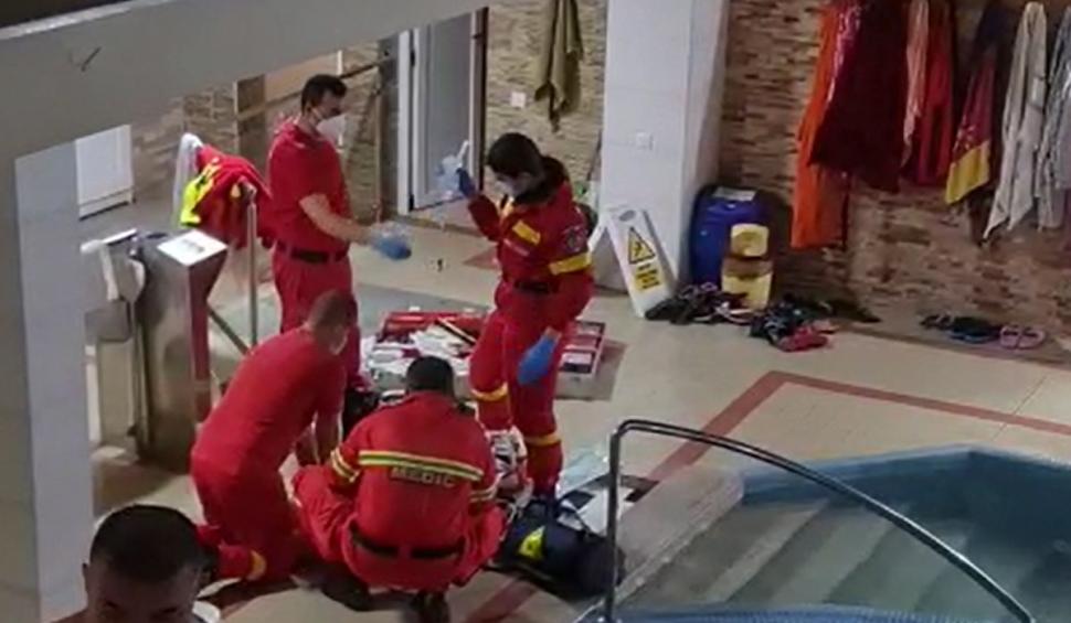 Un bărbat a murit la un SPA din Baia Mare, după ce i s-a făcut brusc rău la piscină 734907