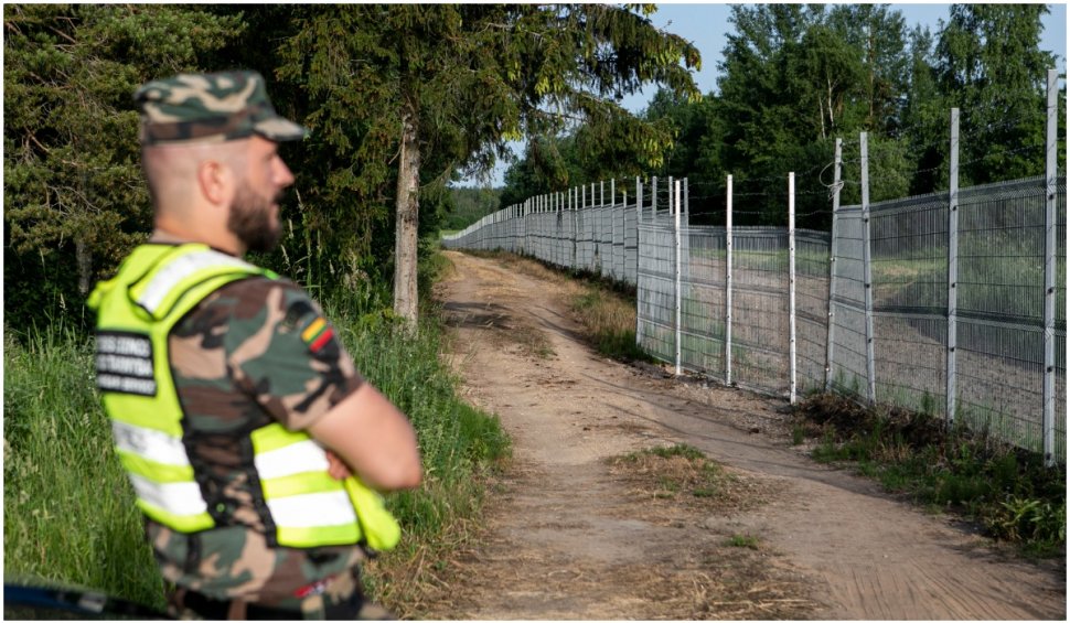Lituania declară stare de urgenţă la frontiera cu Belarus