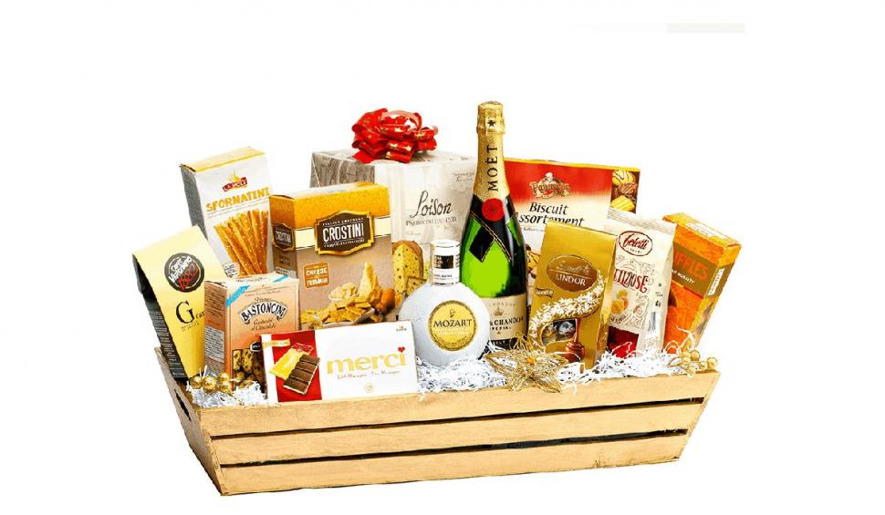 Coșuri cadou corporate - cadouri gourmet de Crăciun pentru angajații și colaboratorii companiilor 735395