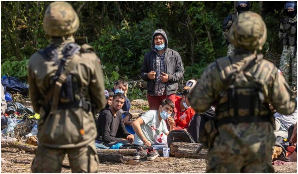 Condiții inumane în taberele de migranți de la granița dintre Belarus și Polonia