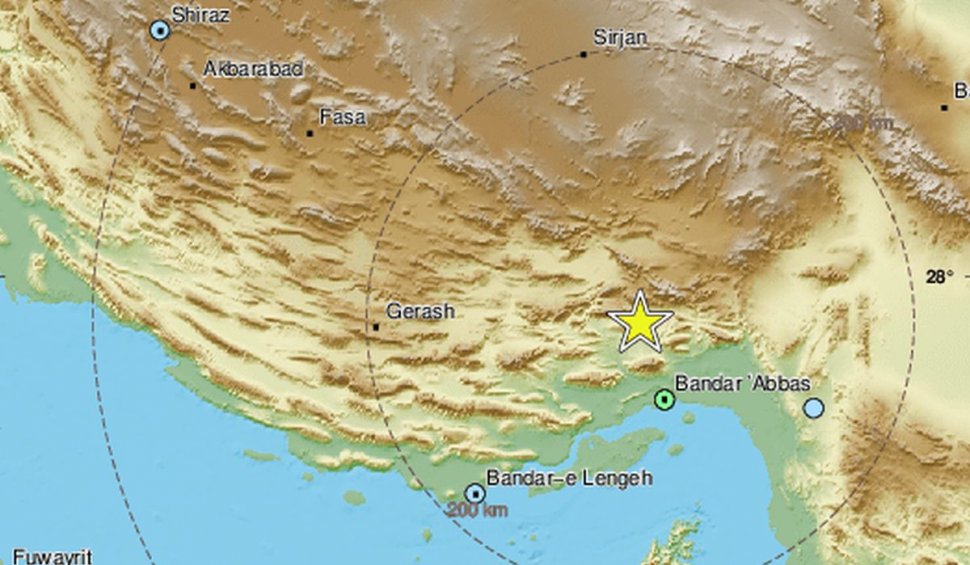 Două cutremure puternice au lovit Iranul. Primul deces confirmat
