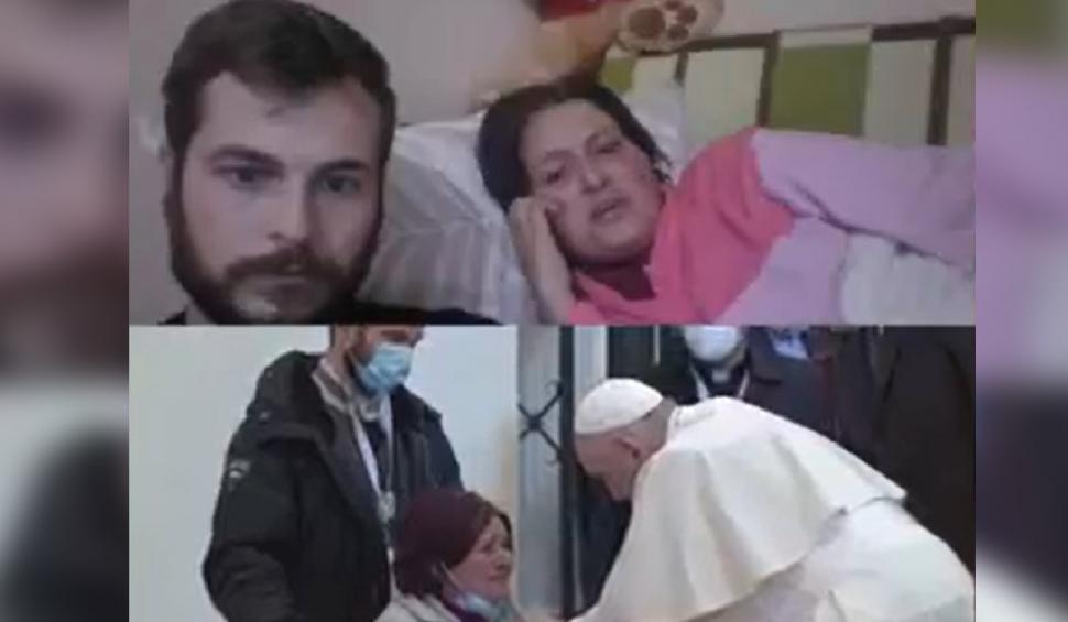Povestea emoţionantă a Marianei, femeia care l-a impresionat pe Papa Francisc: "Nu am avut sănătate, dar am avut credinţă şi putere pentru copiii mei" 736281