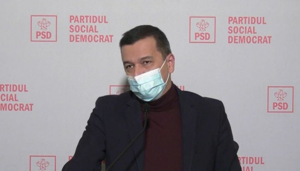 Sorin Grindeanu: "Mandatul cu care mergem la negocieri este clar - Premier în persoana lui Marcel Ciolacu și de a fi primii"