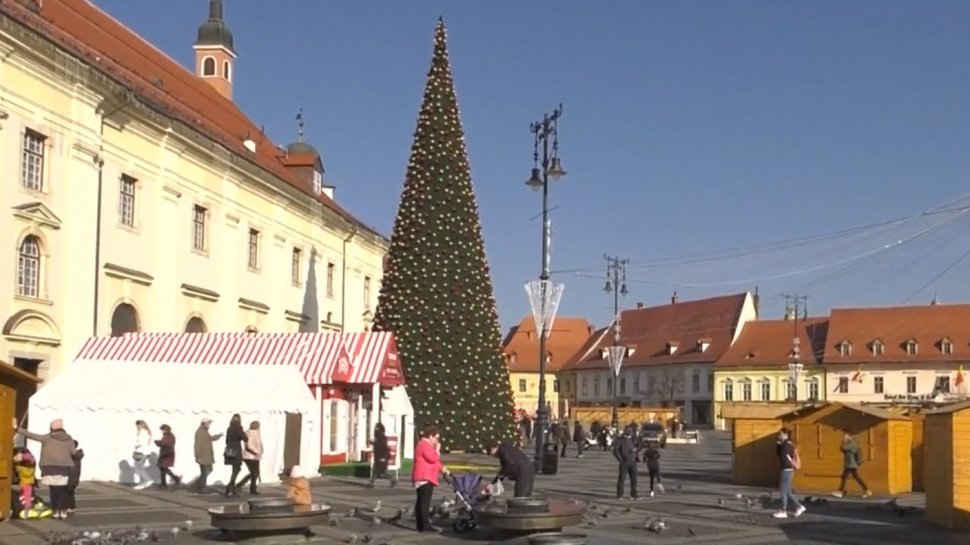 Târgul de Crăciun de la Sibiu, doar pentru persoane cu certificat verde