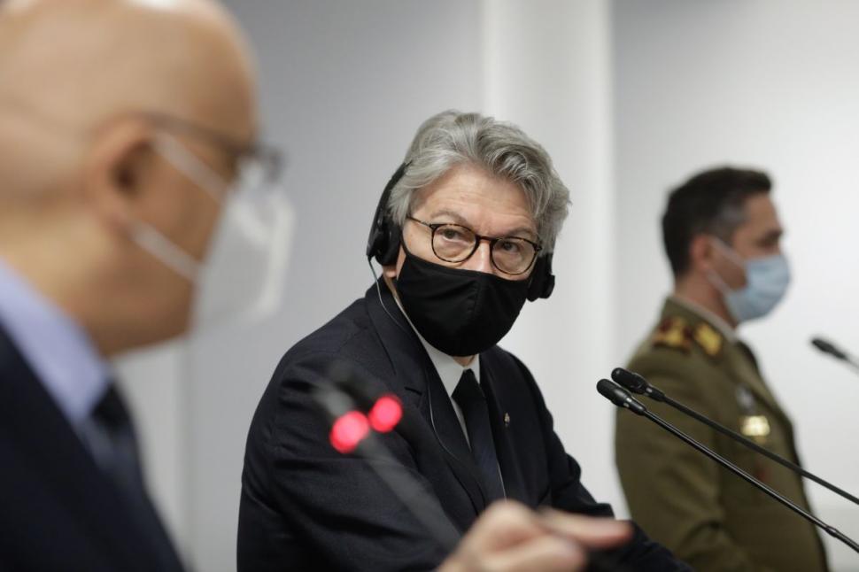 Thierry Breton, comisar european: "Rata mică de vaccinare pune presiune pe sistemul medical" 736795