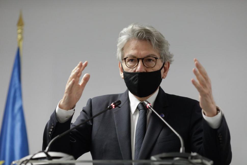 Thierry Breton, comisar european: "Rata mică de vaccinare pune presiune pe sistemul medical" 736798