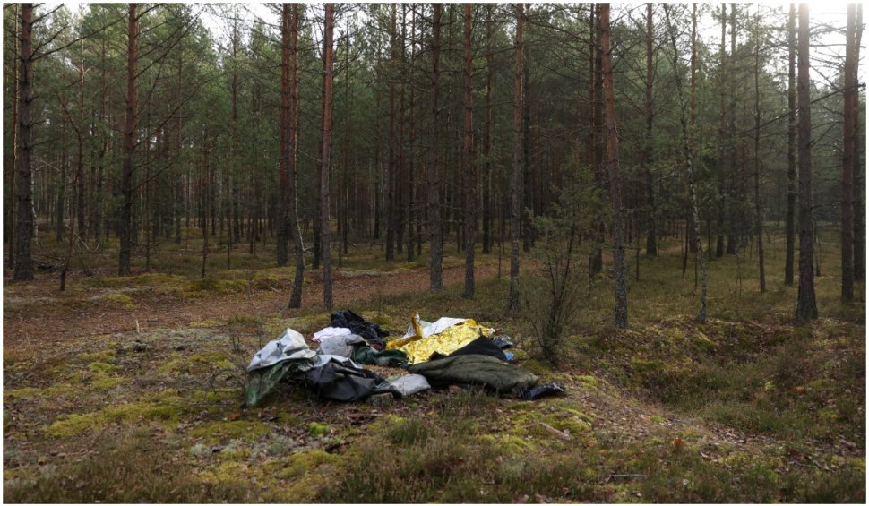 Un copil de un an a murit înghețat în pădurea de la granița Poloniei cu Belarusul