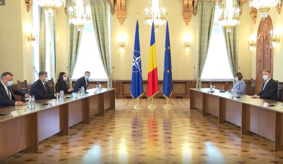 Președintele Klaus Iohannis cheamă partidele luni, la consultări