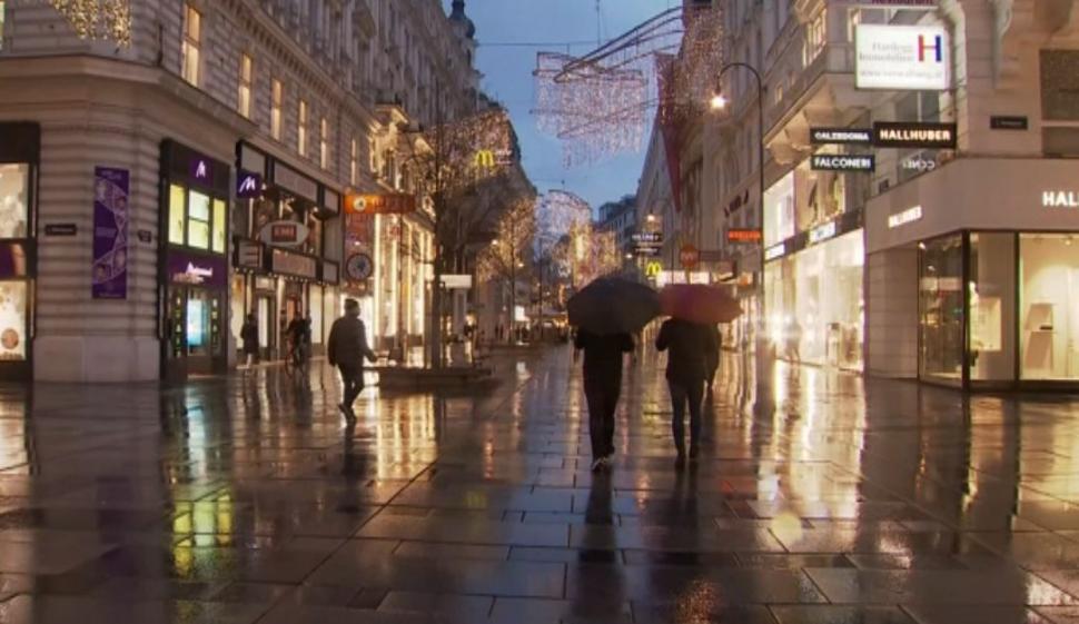 Austria, după prima zi de lockdown. Imagini dezolante în Viena. Fără târg de Crăciun și cu străzi pustii 737607