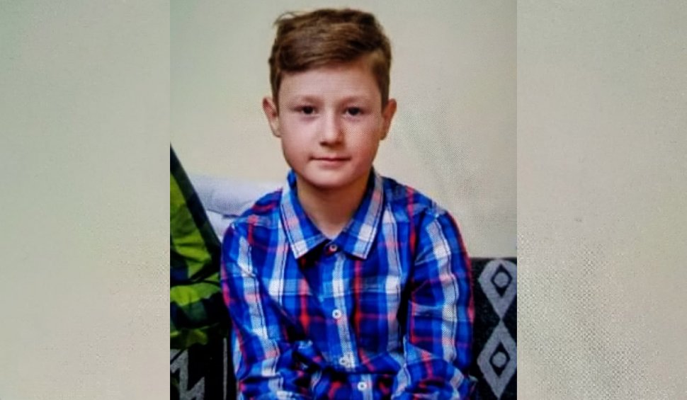 Alexandru, băiatul de 12 ani care a dispărut în drum spre şcoală în Galaţi, a fost găsit de poliţişti