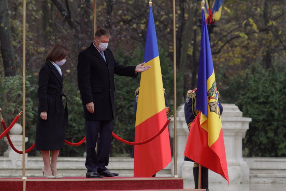 Maia Sandu, primită la Cotroceni de Klaus Iohannis 737563