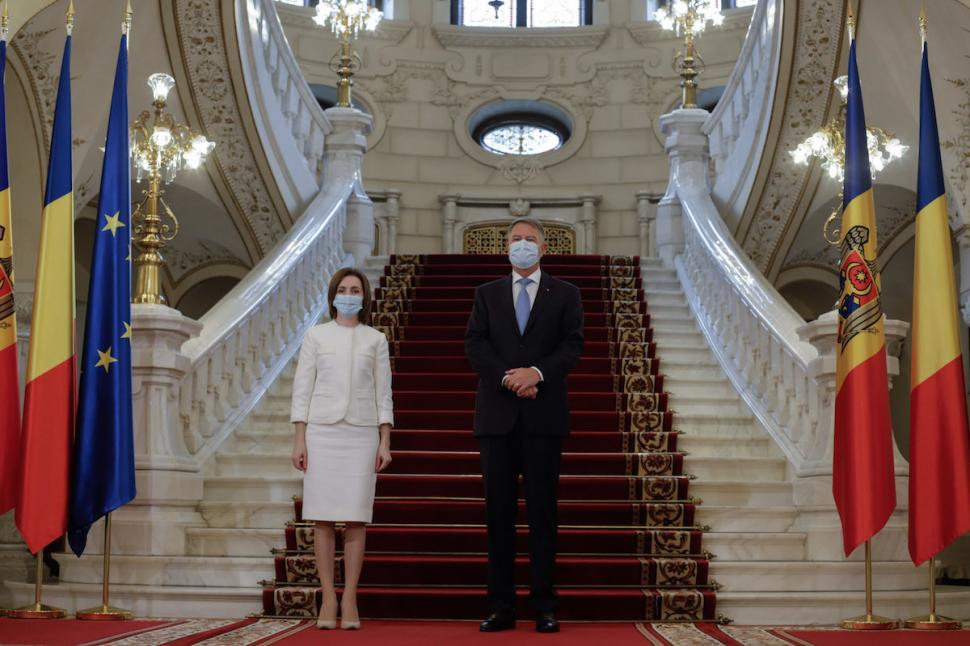 Maia Sandu, primită la Cotroceni de Klaus Iohannis 737565