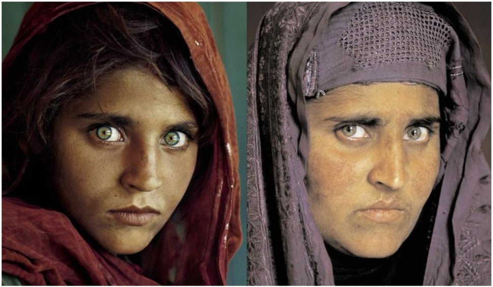 Emblematica „fată afgană” care a fost pe coperta National Geographic primește statutul de refugiată în Italia