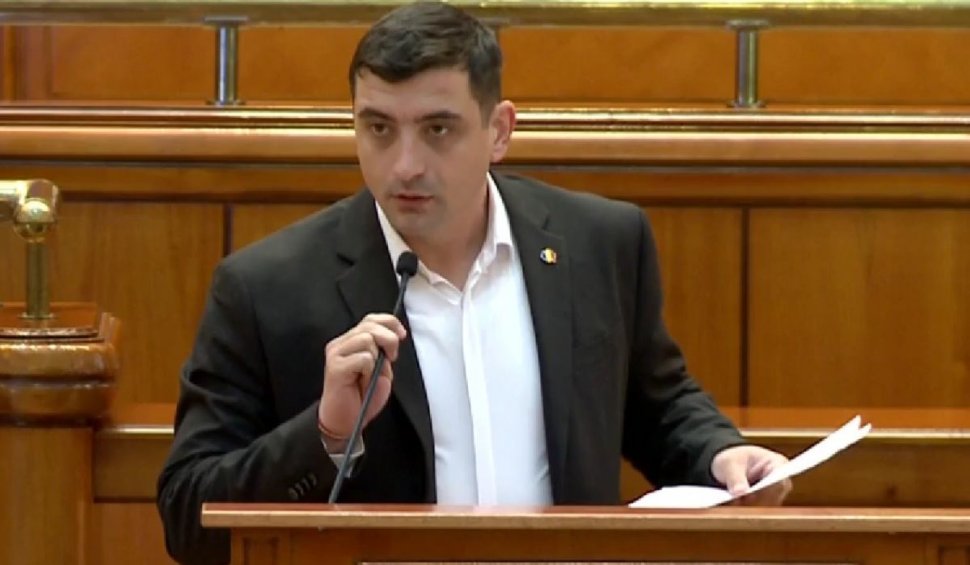George Simion, la votarea noului Guvern în Parlament: ”Portofele și inele, cam asta a fost împărțeala”