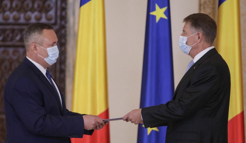 Membrii Guvernului Ciucă au depus jurământul la Palatul Cotroceni 738076