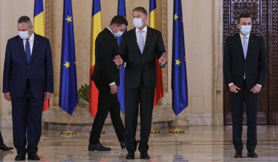 Membrii Guvernului Ciucă au depus jurământul la Palatul Cotroceni 738077