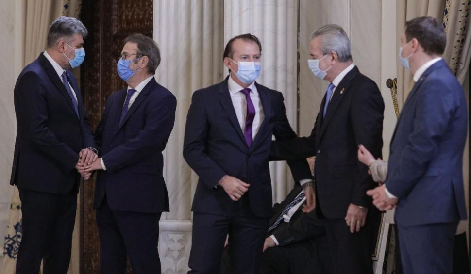 Membrii Guvernului Ciucă au depus jurământul la Palatul Cotroceni 738078