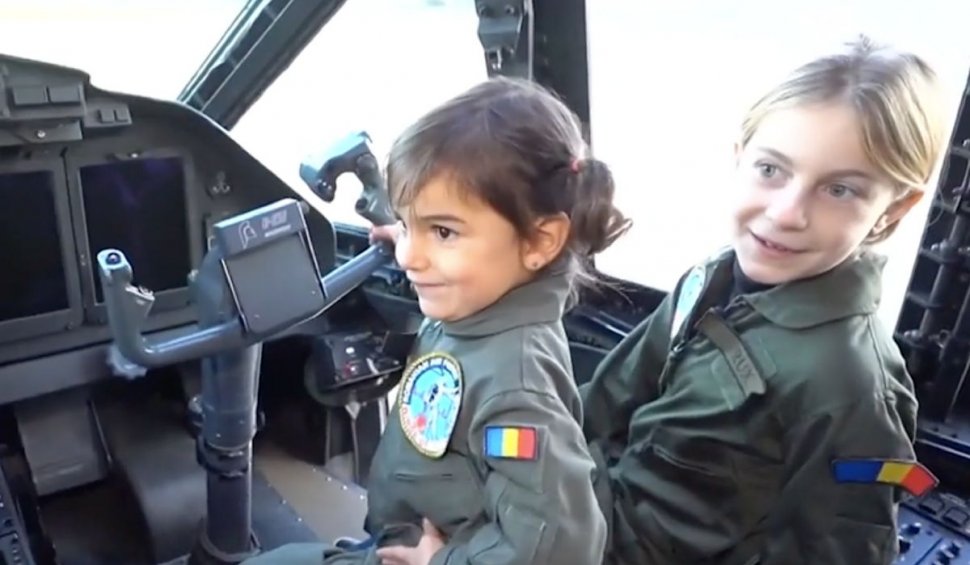 Povestea Ruxandrei şi a Mirunei, două surori pasionate de avioane, care calcă pe urmele tatălui lor: ”Tata zboară ca să salveze vieți”