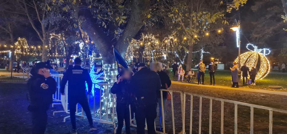 Scandal la Târgul de Crăciun din Constanța. Au intervenit forțele de ordine  739308