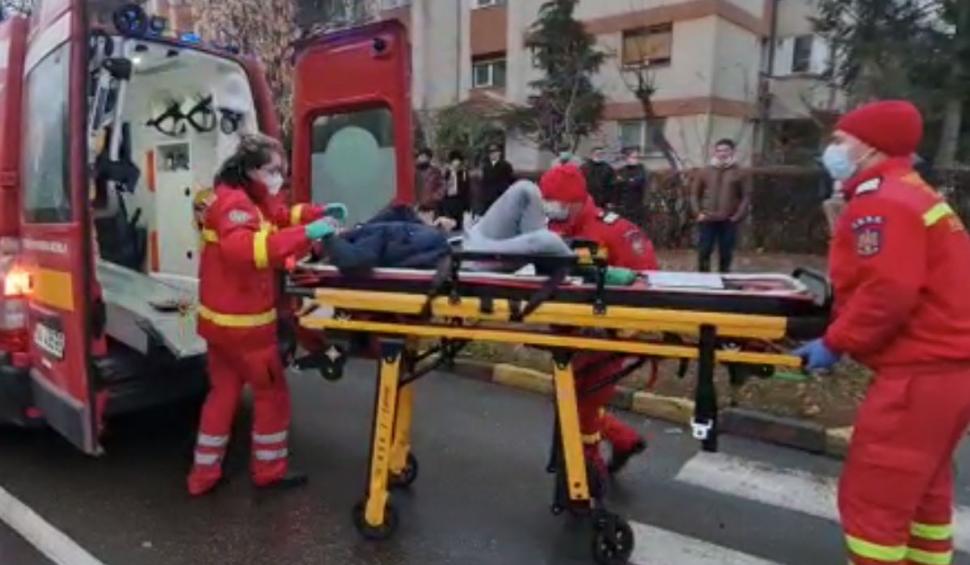 O pensionară şi doi copii au fost loviţi pe o trecere de pietoni din Botoşani 739475