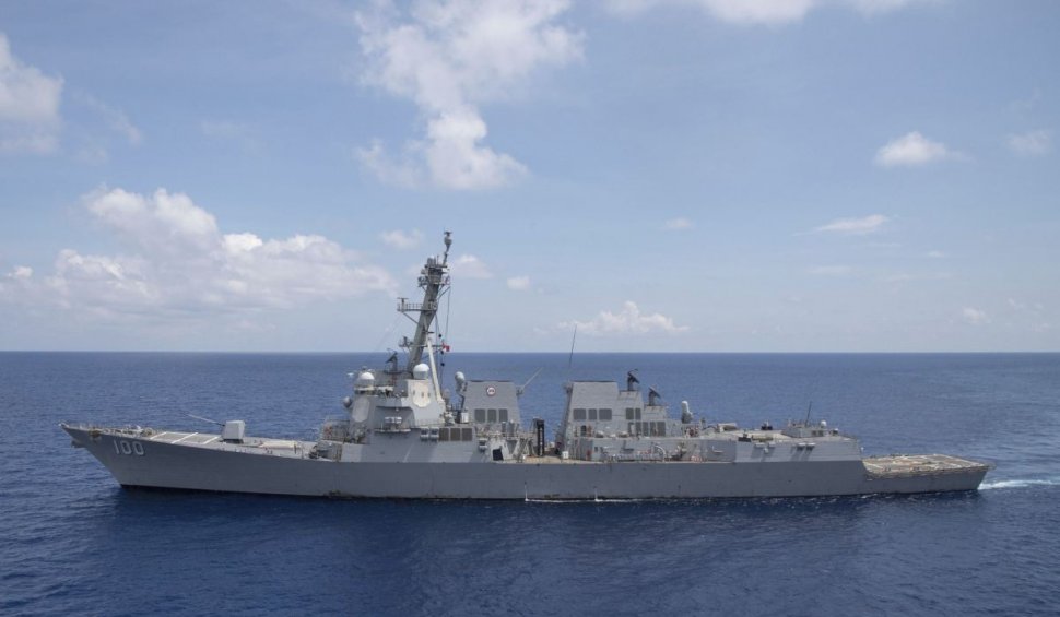 Amenințarea Rusiei. Un distrugător american din Flota a 6-a este acum în Portul Constanța