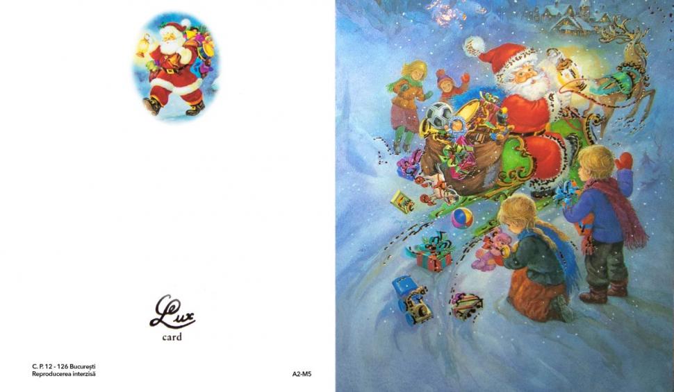 Campania #strângemunmilion, licitaţie caritabilă cu felicitări de Crăciun pentru opt copii care au nevoie de noi 739709