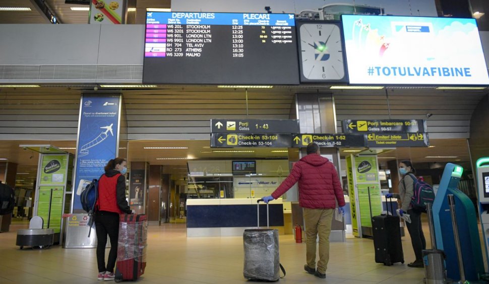 Trei români cu certificate digitale de vaccinare false, prinși pe Aeroportul Otopeni