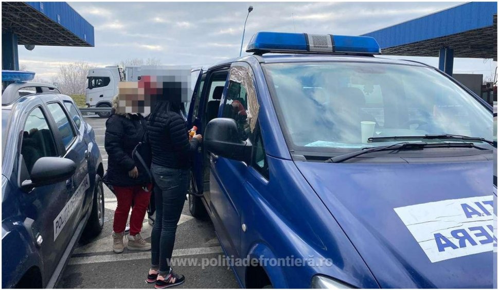 Şase români au dat vina pe şoferul microbuzului, după ce acesta a încercat să intre pe contrasens la frontieră ca să evite carantina