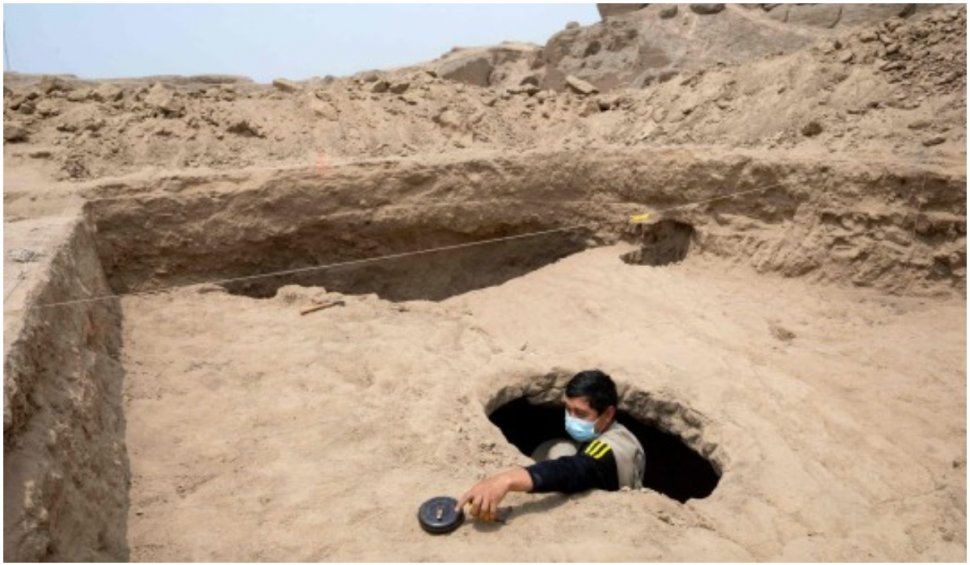 Mumie peruviană veche de cel puțin 800 de ani, găsită de arheologii din Lima