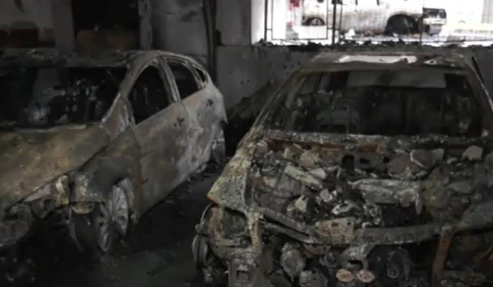 Noi imagini de la incendiul devastator care a mistuit un bloc din Constanţa 741553