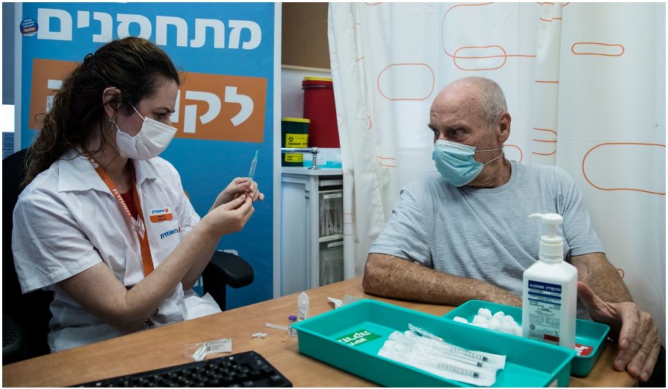 Israelul ar putea deveni prima țară care va administra patru doze de vaccin