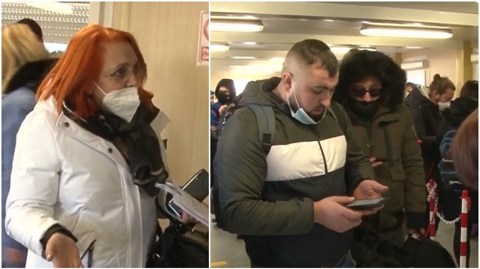 Scene violente pe aeroportul din Suceava! Unii români devin agresivi când află de carantină