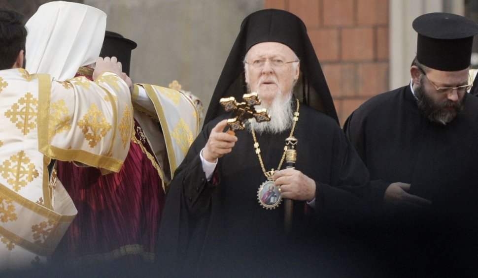 Patriarhul ortodox Bartolomeu, diagnosticat cu COVID. El este vaccinat