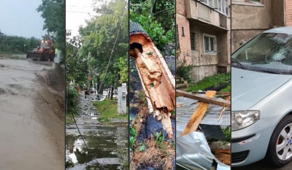 Imagini apocaliptice cu inundaţiile din ţară. Sute de familii au rămas izolate: "Ne este frică" 742662