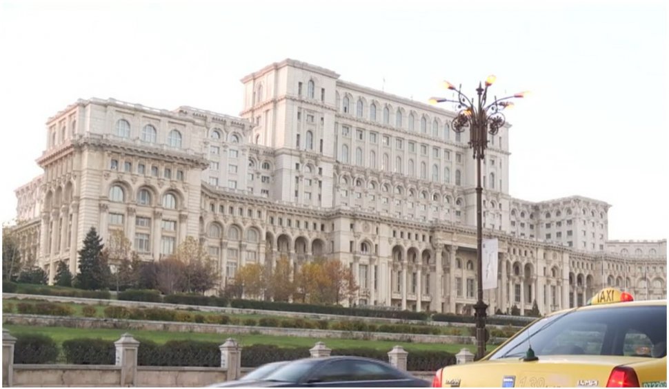 Filmul spargerii de la Palatul Parlamentului. Dumitru Coarnă: "Un cetăţean în stare de ebrietate a confundat clădirea Parlamentului cu hotelul"