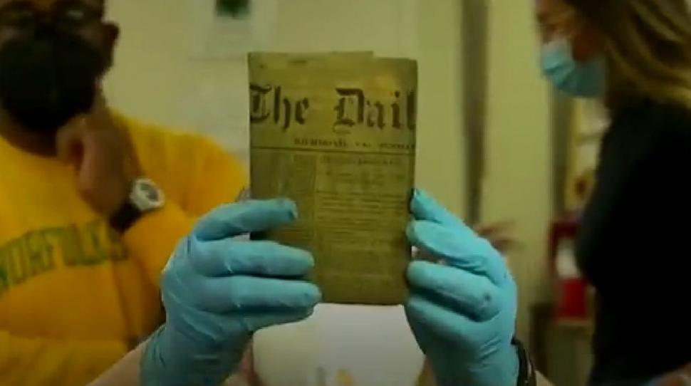 O "capsulă a timpului" din epoca Războiului de Secesiune a fost găsită în SUA. Surpriza din cutie 743033