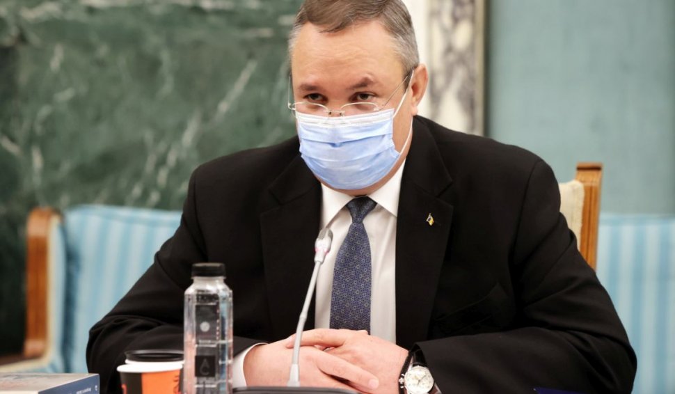 Premierul Nicolae Ciucă, întâlnire cu medicii de familie pe tema celui de-al cincilea val al pandemiei