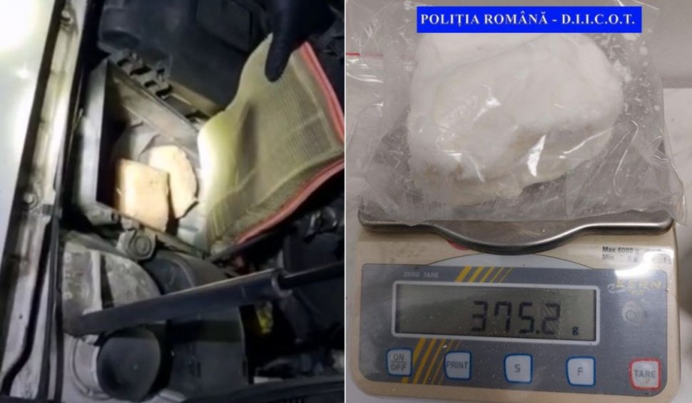Pachete cu droguri găsite în filtrul de aer al maşinii unor români, în noaptea de Revelion | Percheziţii cu mascaţi la traficanţii din Iaşi