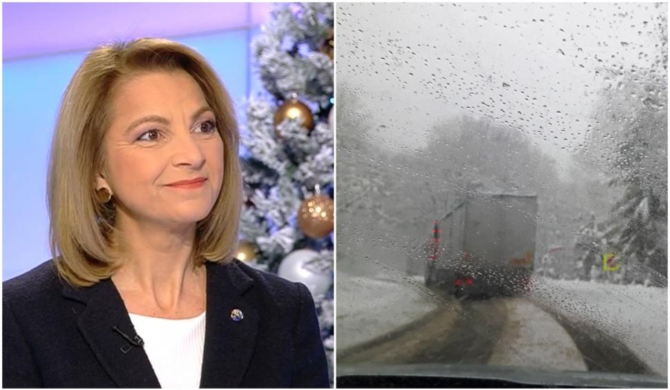 Meteorolog Alina Șerban: Alertă meteo de vânt puternic și viscol. Zonele vizate