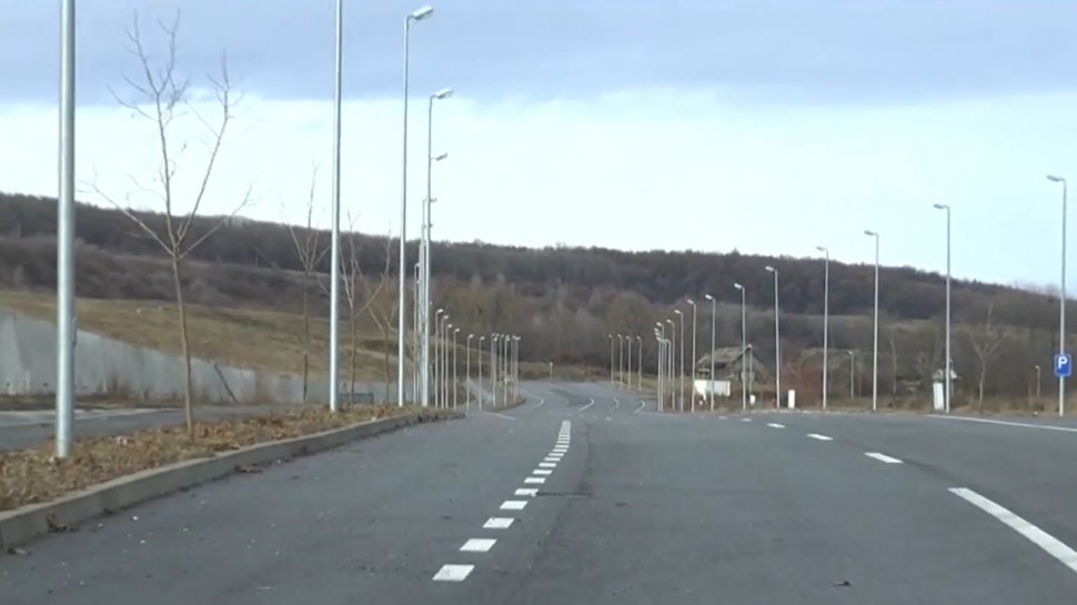 Drumul de 24 de milioane de lei din Cluj care nu duce nicăieri. Autorităţile locale spun că investiţia era necesară