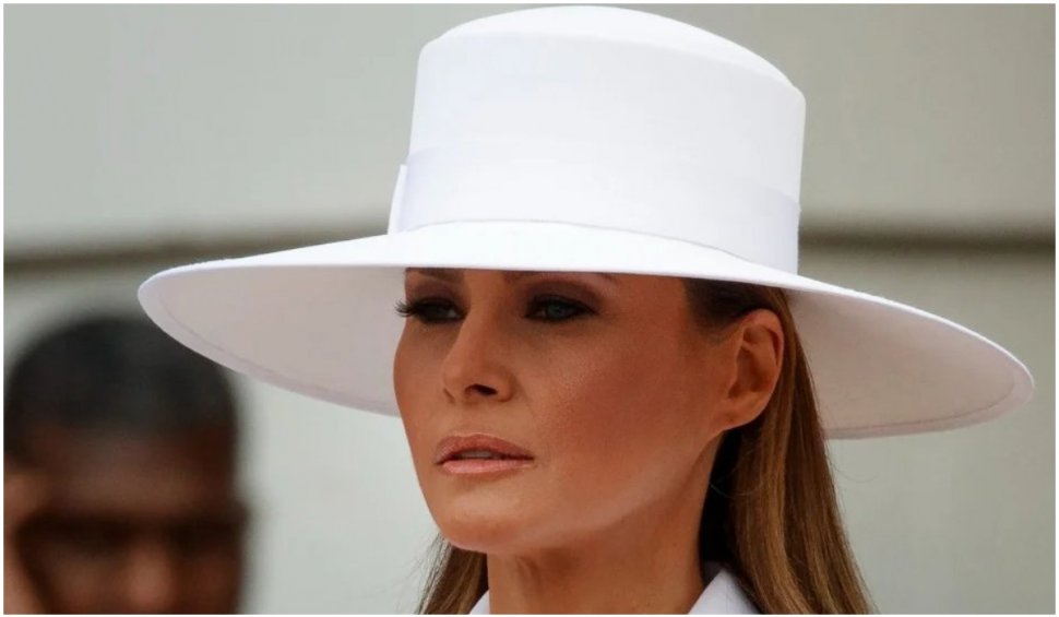 Melania Trump va scoate la licitație o pălărie albă și alte articole pentru o ofertă minimă de 250.000 de dolari