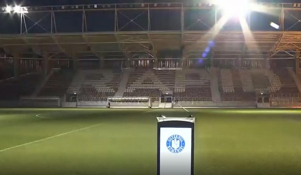 Stadionul Rapid, imagini din ziua inaugurării. Arena are 570 de încăperi și 8 săli de antrenament