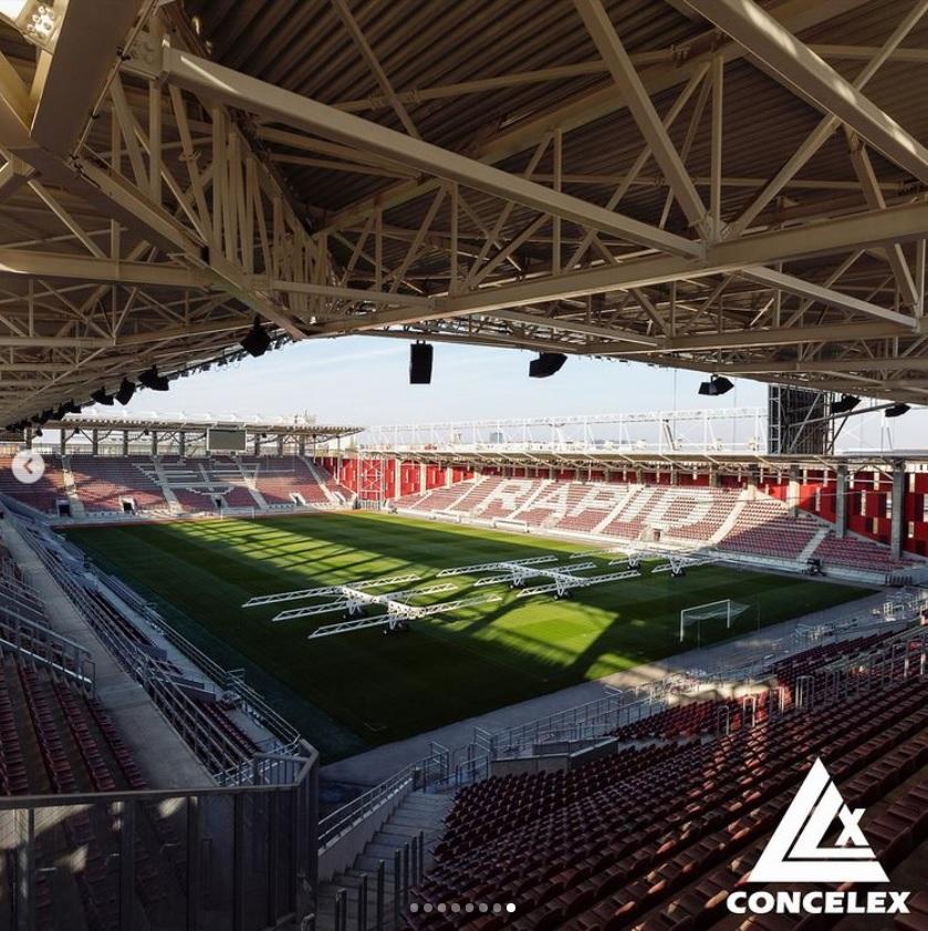 Stadionul Rapid, imagini din ziua inaugurării. Arena are 570 de încăperi și 8 săli de antrenament 743907
