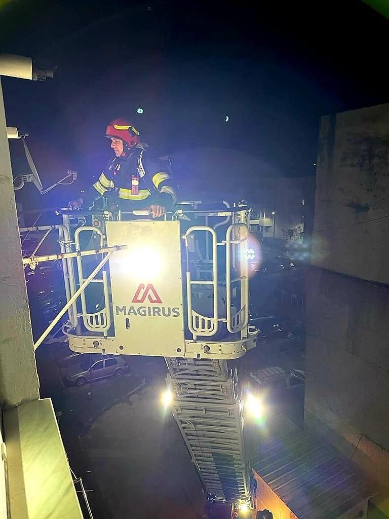 Incendiu la o garsonieră din Giurgiu. 9 persoane au fost evacuate 744154
